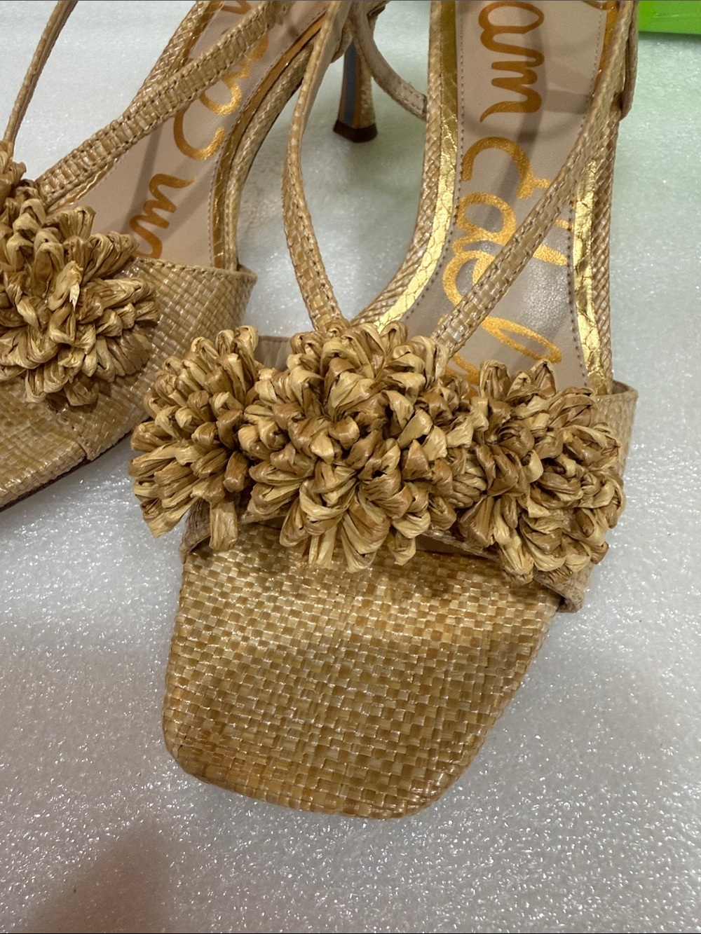 Sam Edelman Women's Phoebe Heeled Sandal, Beechwood size 9.5 - Picture 7 of 8